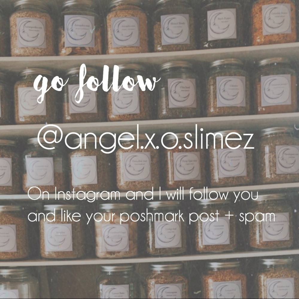 Follow for follow back on poshmark!